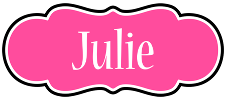 Julie invitation logo