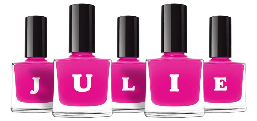 Julie nails logo