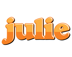 Julie orange logo