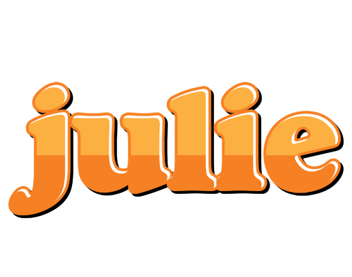 Julie orange logo