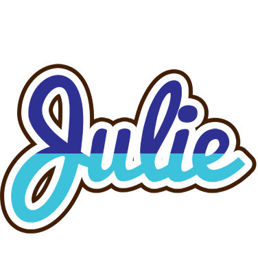 Julie raining logo
