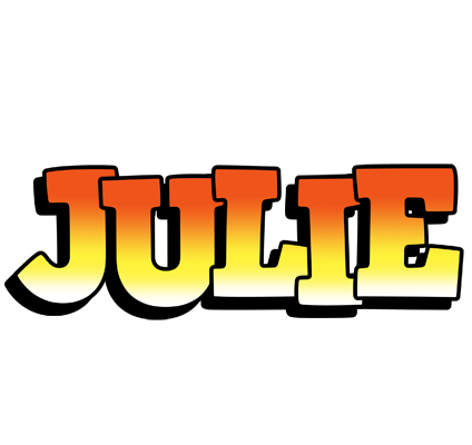 Julie sunset logo