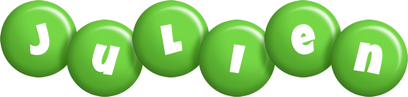 Julien candy-green logo