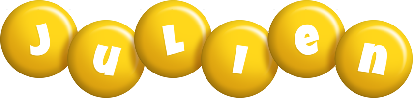 Julien candy-yellow logo
