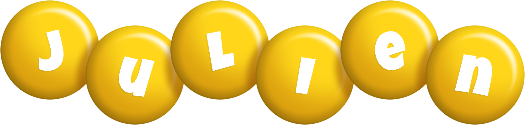 Julien candy-yellow logo