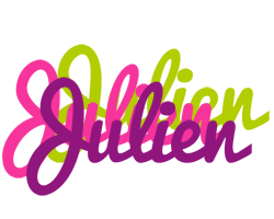 Julien flowers logo