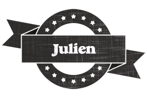 Julien grunge logo
