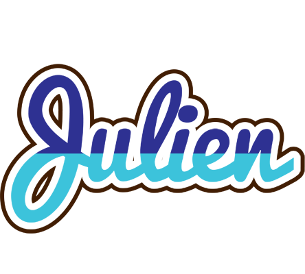 Julien raining logo