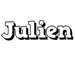 Julien snowing logo