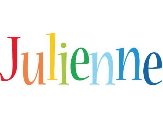 Julienne birthday logo