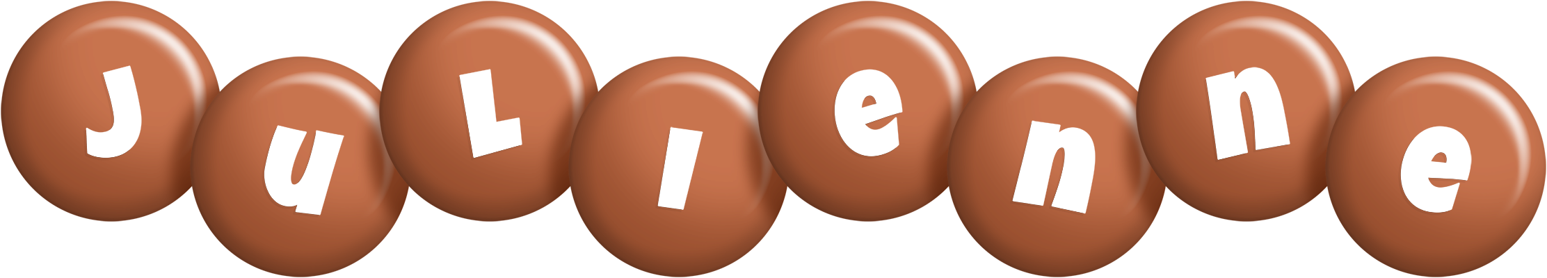 Julienne candy-brown logo