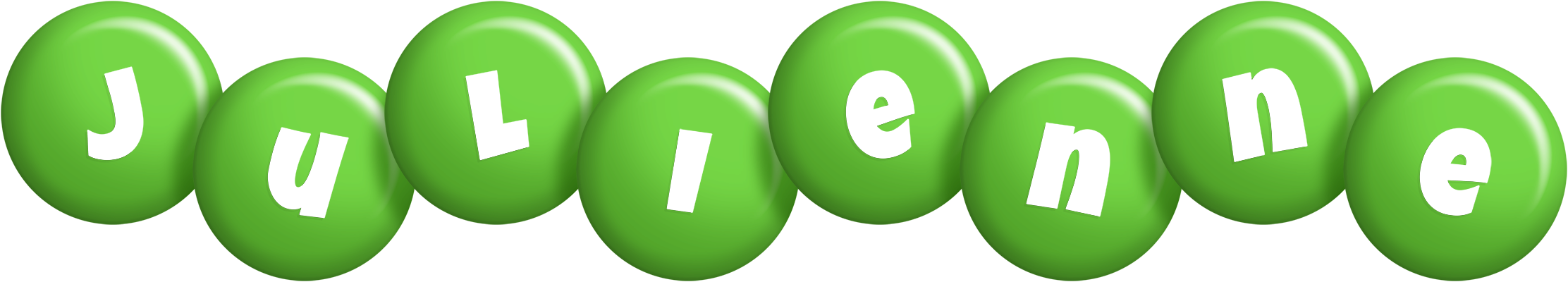 Julienne candy-green logo