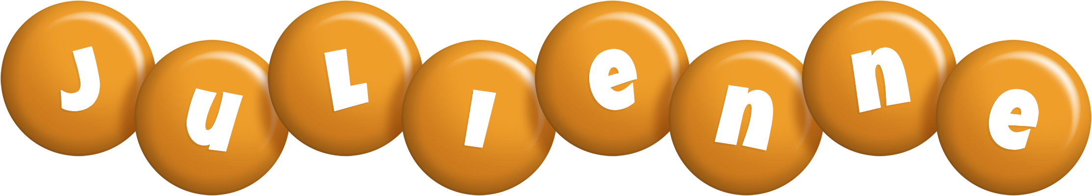 Julienne candy-orange logo