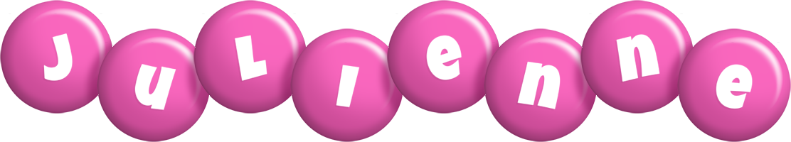 Julienne candy-pink logo
