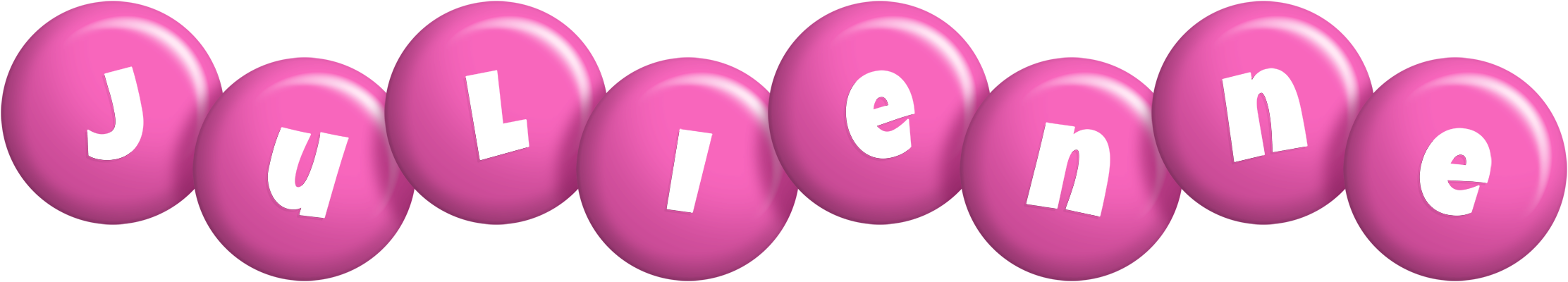 Julienne candy-pink logo