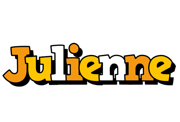 Julienne cartoon logo