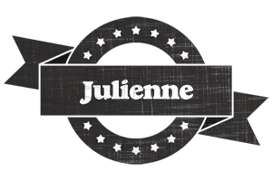 Julienne grunge logo