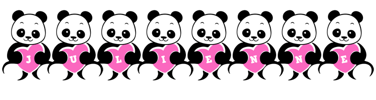 Julienne love-panda logo