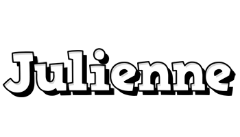 Julienne snowing logo