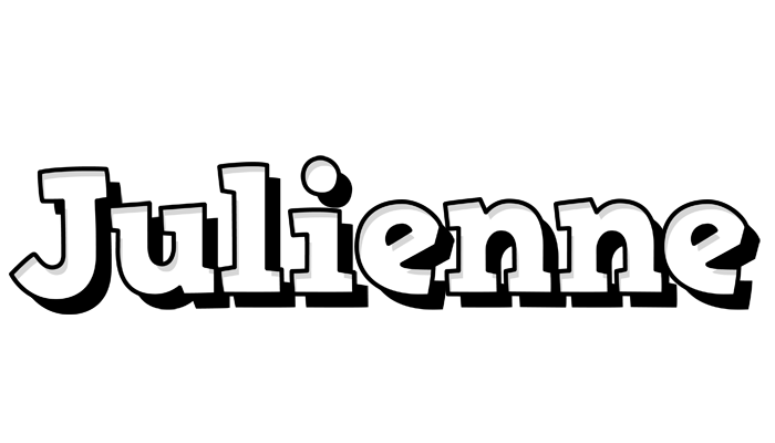Julienne snowing logo