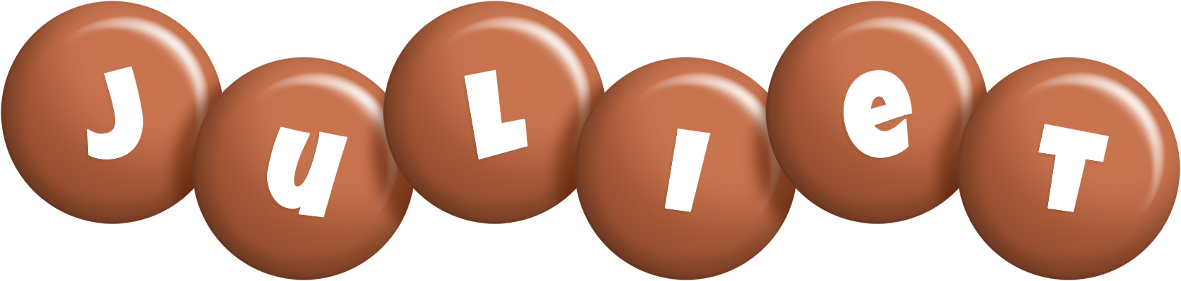 Juliet candy-brown logo