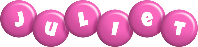 Juliet candy-pink logo