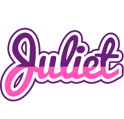 Juliet cheerful logo