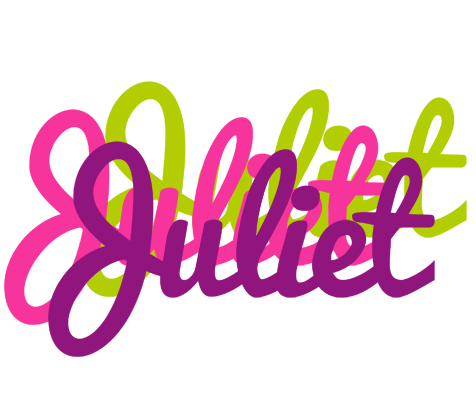 Juliet flowers logo
