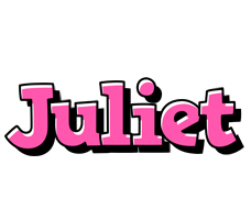 Juliet girlish logo