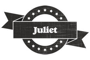 Juliet grunge logo