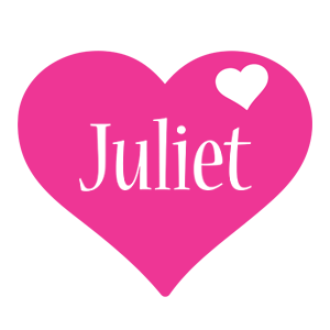 Juliet love-heart logo