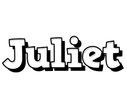 Juliet snowing logo