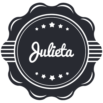 Julieta badge logo