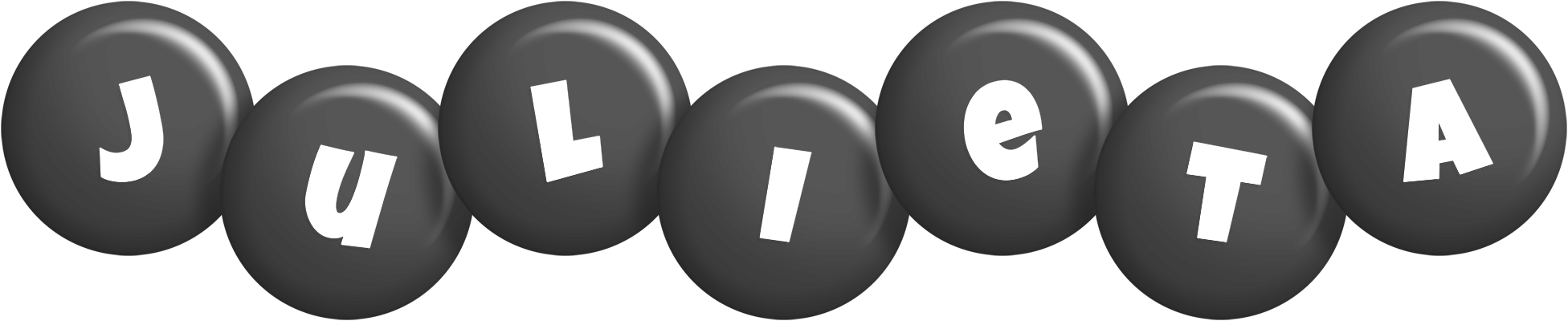 Julieta candy-black logo