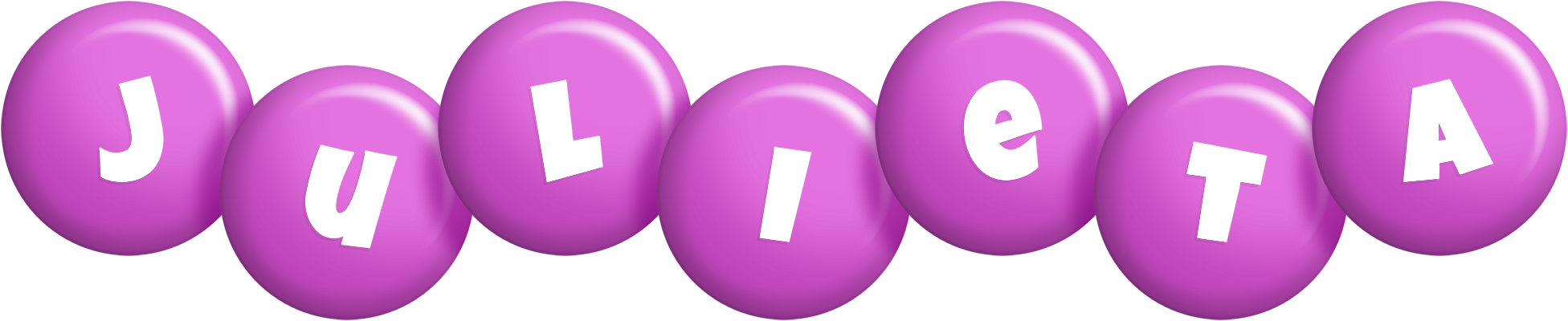 Julieta candy-purple logo