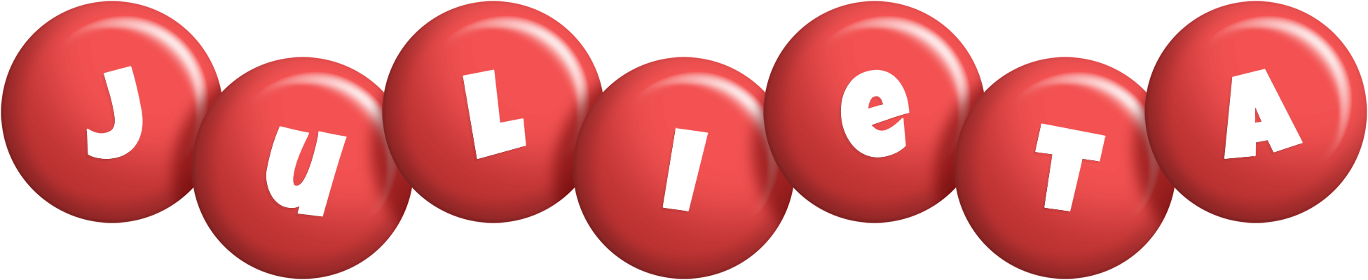Julieta candy-red logo