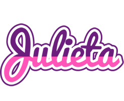 Julieta cheerful logo