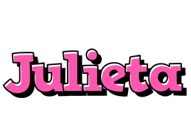 Julieta girlish logo