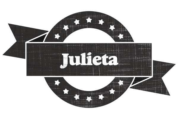 Julieta grunge logo