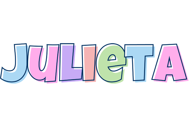 Julieta pastel logo