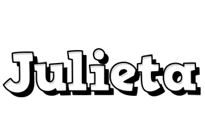 Julieta snowing logo