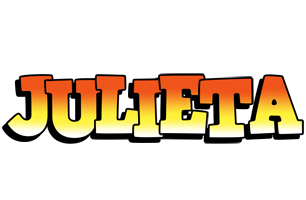 Julieta sunset logo