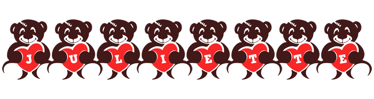 Juliette bear logo