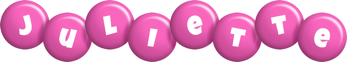 Juliette candy-pink logo