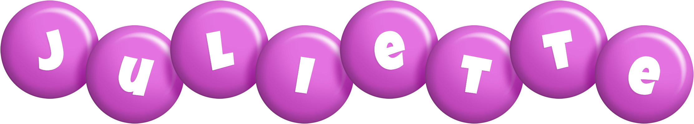 Juliette candy-purple logo