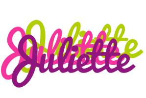 Juliette flowers logo