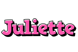 Juliette girlish logo