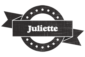 Juliette grunge logo