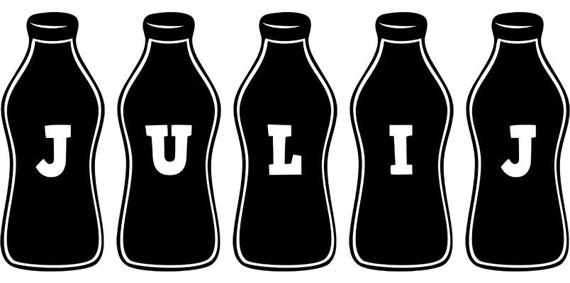 Julij bottle logo