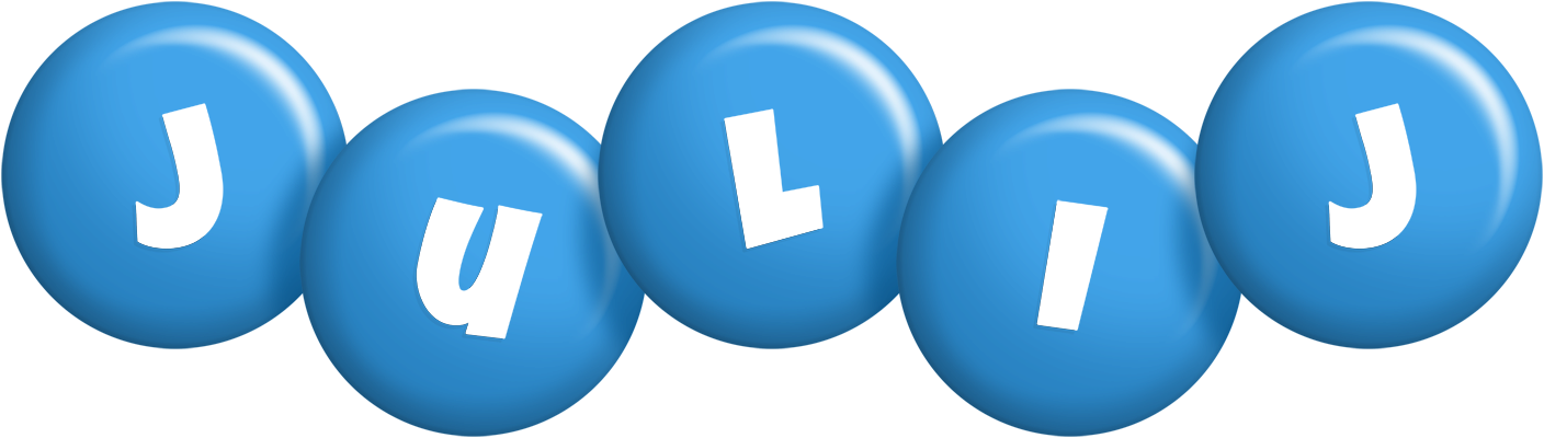Julij candy-blue logo